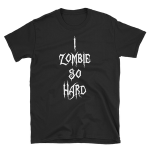 Halloween Trick Treat Zombie Hard T-Shirt S-3XL