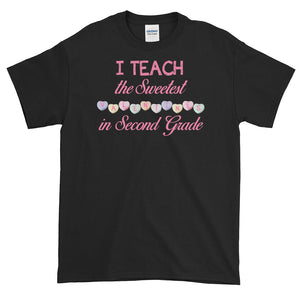 Second Grade Teacher Valentine Short-Sleeve T-Shirt