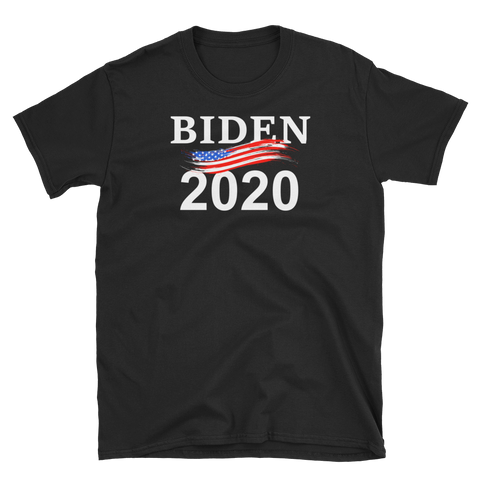 Joe Biden 2020 President Flag Swipe T-Shirt S-3XL