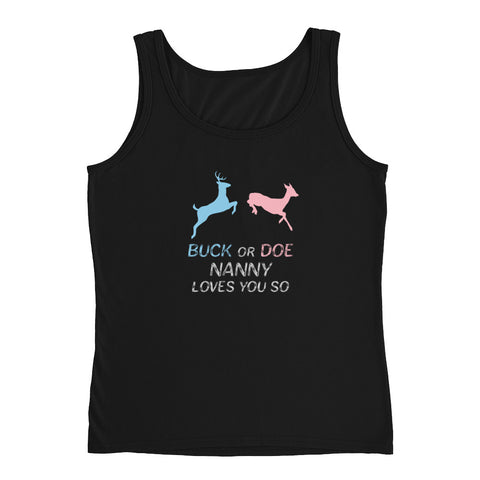 Gender Reveal Nanny Buck or Doe S-2XL