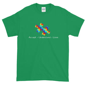 Autism Awareness Puzzle Piece Short-Sleeve T-Shirt