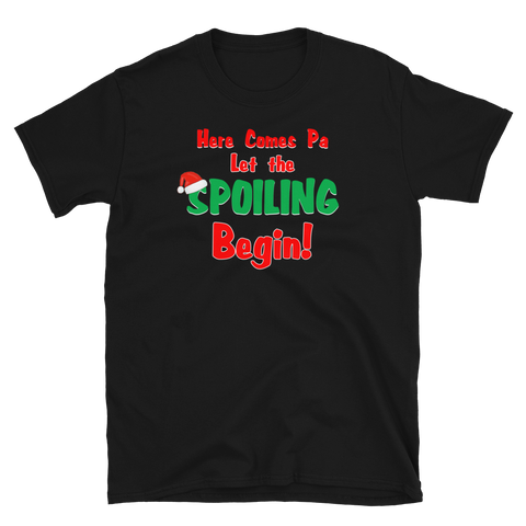 Christmas Spoiling Pa T-Shirt S-3XL