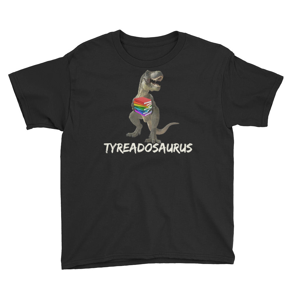 Reading Tyreadosaurus Read Youth Short Sleeve T-Shirt