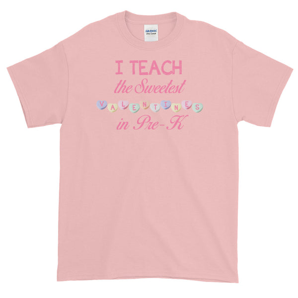 Pre-K Teacher Valentine Short-Sleeve T-Shirt