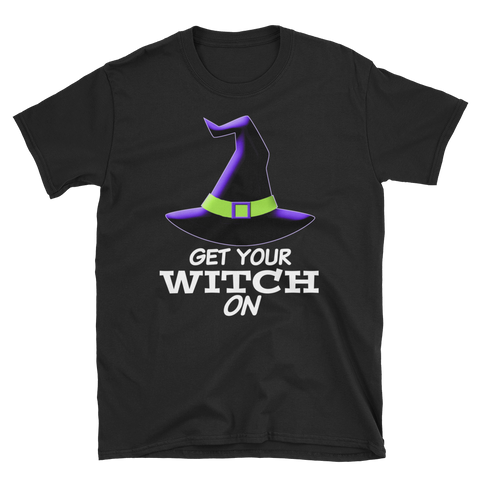 Halloween Trick Treat Witch T-Shirt S-3XL