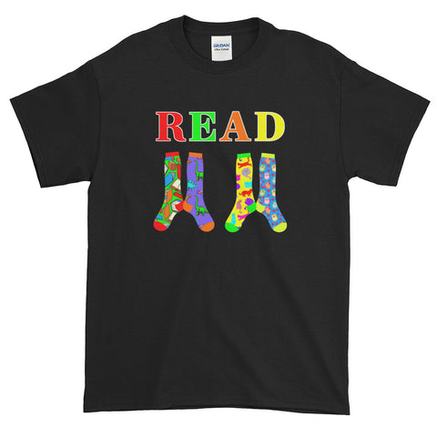 Reading Wacky Sock Day Short-Sleeve T-Shirt