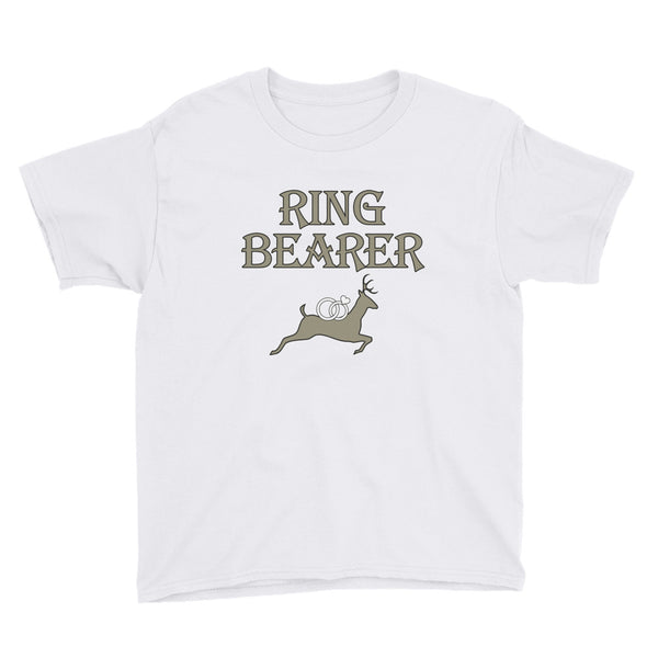 Ring Bearer Country Wedding Buck T-Shirt XS-XL
