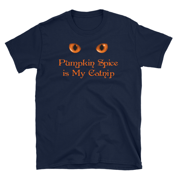 Halloween Trick Treat Pumpkin Spice Catnip T-Shirt S-3XL