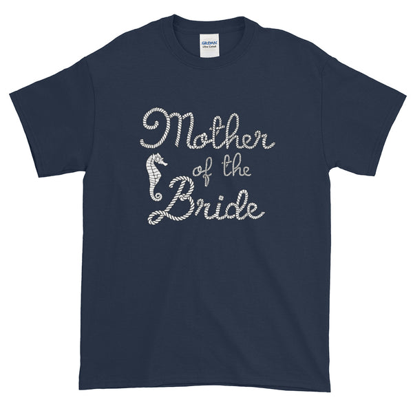 Mother Of The Bride Beach Wedding Seahorse T-Shirt S-5XL