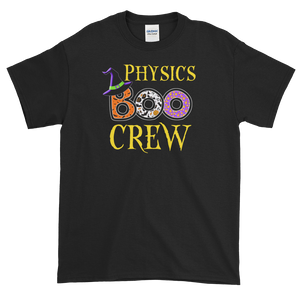 Halloween Teacher Physics Boo Crew T-Shirt S-5XL