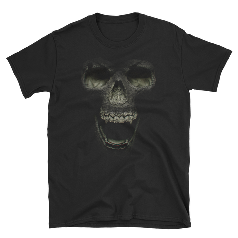 Halloween Trick Treat Smoky Skull T-Shirt S-3XL