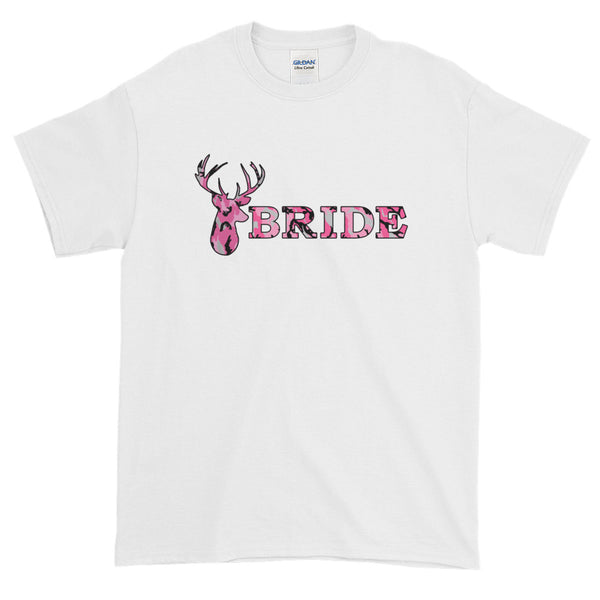 Bride Bachelorette Party Country Wedding Buck T-Shirt S-5XL