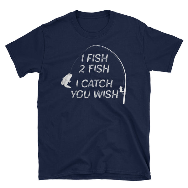 Funny Bass Fishing Catch Big Mouth Wish T-Shirt S-3XL