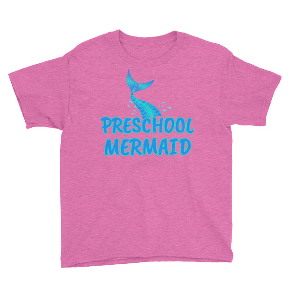 Back To School Preschool Mermaid T-Shirt Youth XS-XL