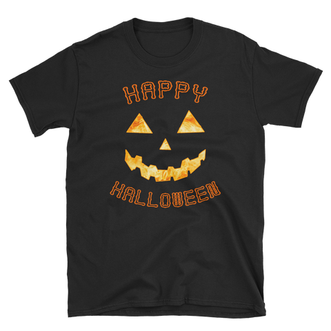 Halloween Trick Treat Jack o Lantern Happy T-Shirt S-3XL