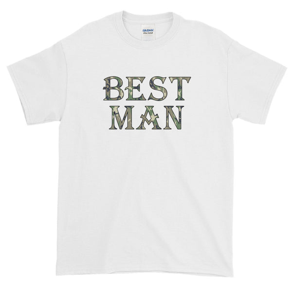 Best Man Bachelor Party Country Wedding Camouflage T-Shirt S-5XL