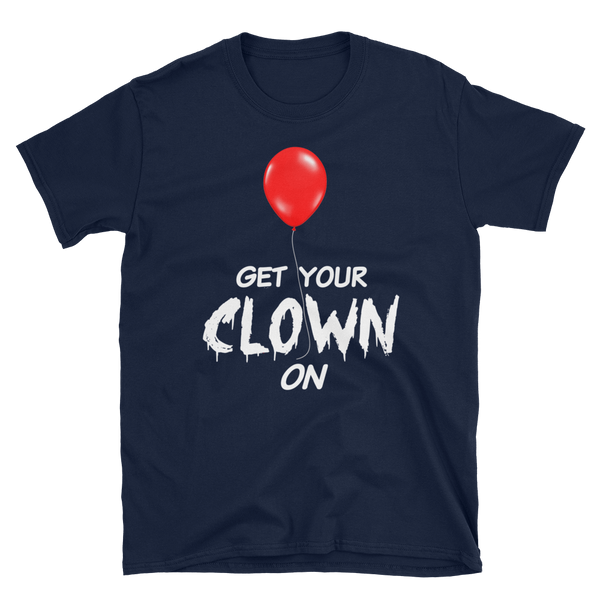 Halloween Trick Treat Clown T-Shirt S-3XL