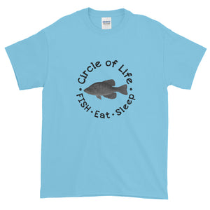 Crappie Fishing Circle Life T-Shirt S-5XL