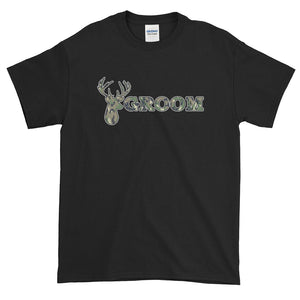 Groom Bachelor Party Country Wedding Buck T-Shirt S-5XL
