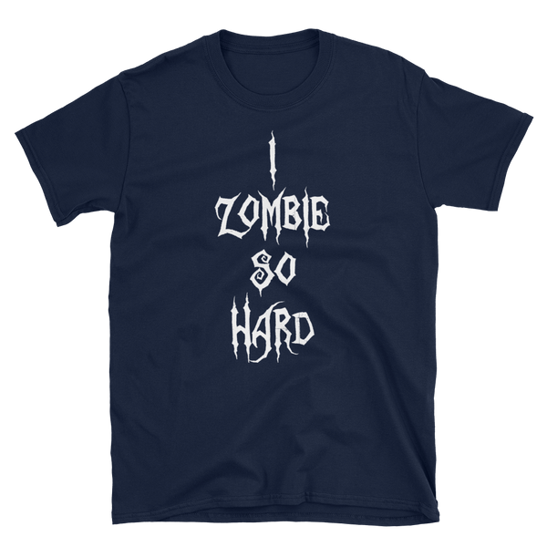 Halloween Trick Treat Zombie Hard T-Shirt S-3XL