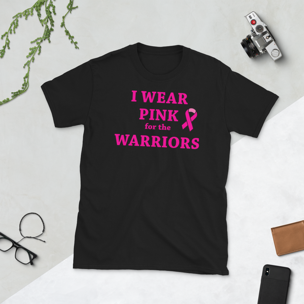 Breast Cancer Awareness Survivor Pink for the Warriors T-Shirt S-3XL