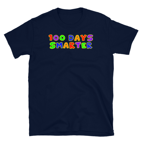 100 Days Of School Smarter T-Shirt S-3XL