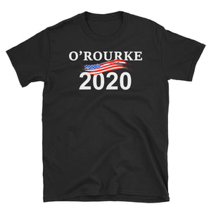 Beto O'Rourke 2020 President Flag Swipe T-Shirt S-3XL