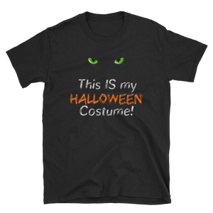 Halloween Trick Treat Cat Witch Hat Even T-Shirt S-3XL