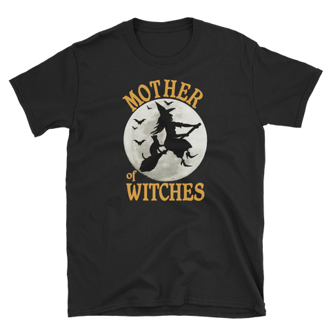 Halloween Trick Treat Witch Mother T-Shirt S-3XL