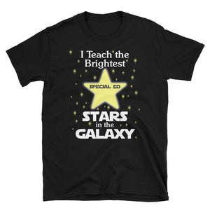 Back To School Special Ed Teacher Brightest Stars T-Shirt S-3XL