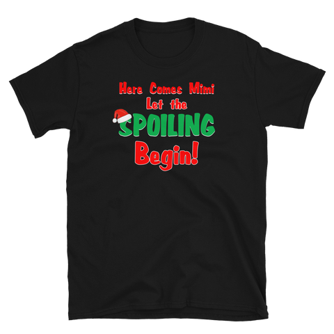 Christmas Spoiling Mimi T-Shirt S-3XL