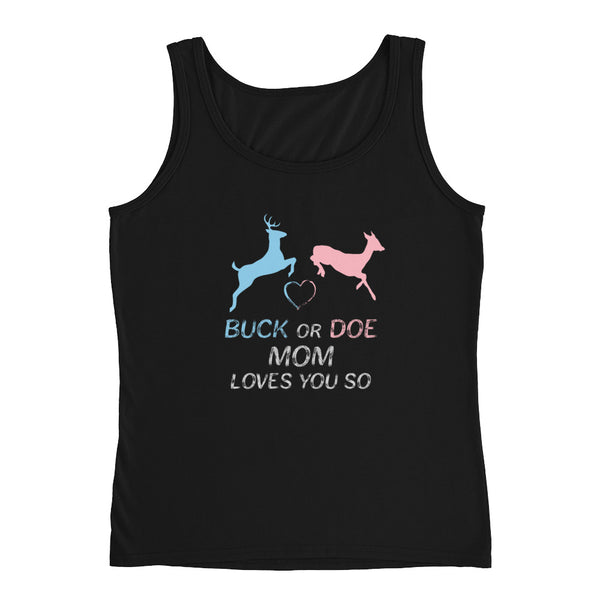 Gender Reveal Mom Buck or Doe S-2XL