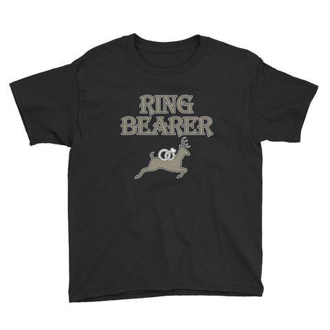 Ring Bearer Country Wedding Buck T-Shirt XS-XL