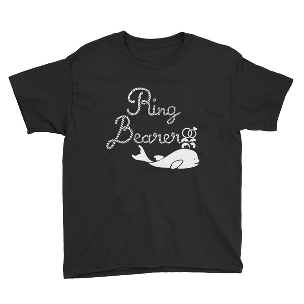 Ring Bearer Beach Wedding Whale T-Shirt XS-XL