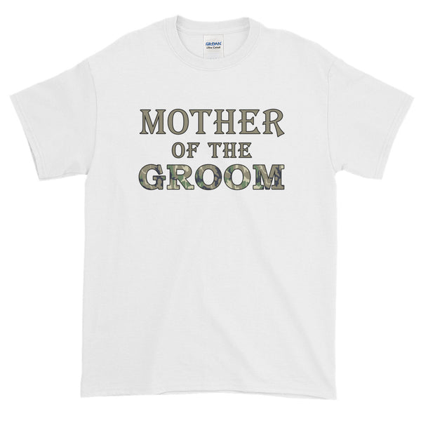 Mother Of The Groom Country Wedding Camouflage T-Shirt S-5XL