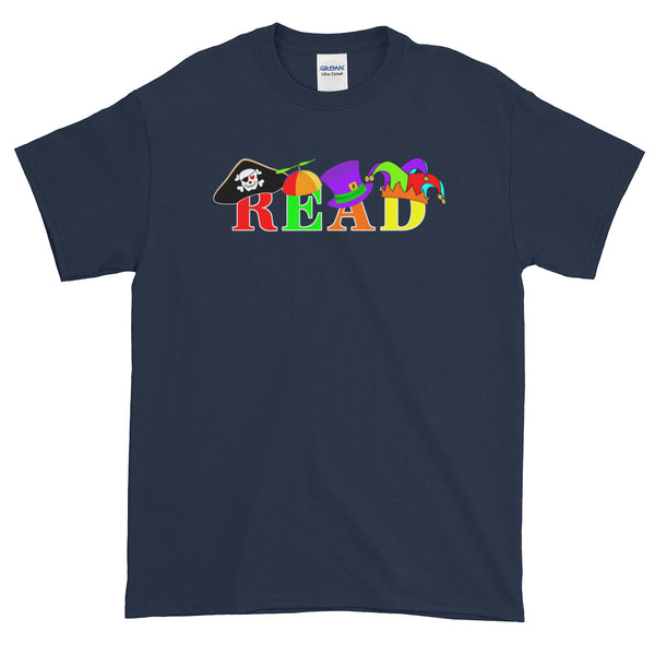 Reading Crazy Hat Day Short-Sleeve T-Shirt