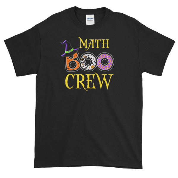 Halloween Teacher Math Boo Crew T-Shirt S-5XL