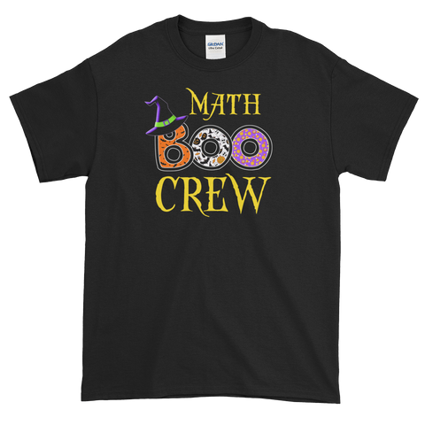 Halloween Teacher Math Boo Crew T-Shirt S-5XL