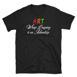 Back To School Art Adventure Teacher T-Shirt S-3XL