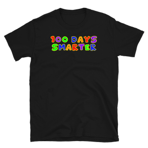 100 Days Of School Smarter T-Shirt S-3XL