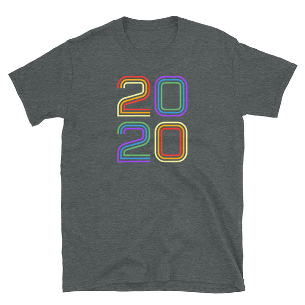 2020 Rainbow Disco New Years Eve Party T-Shirt S-3XL