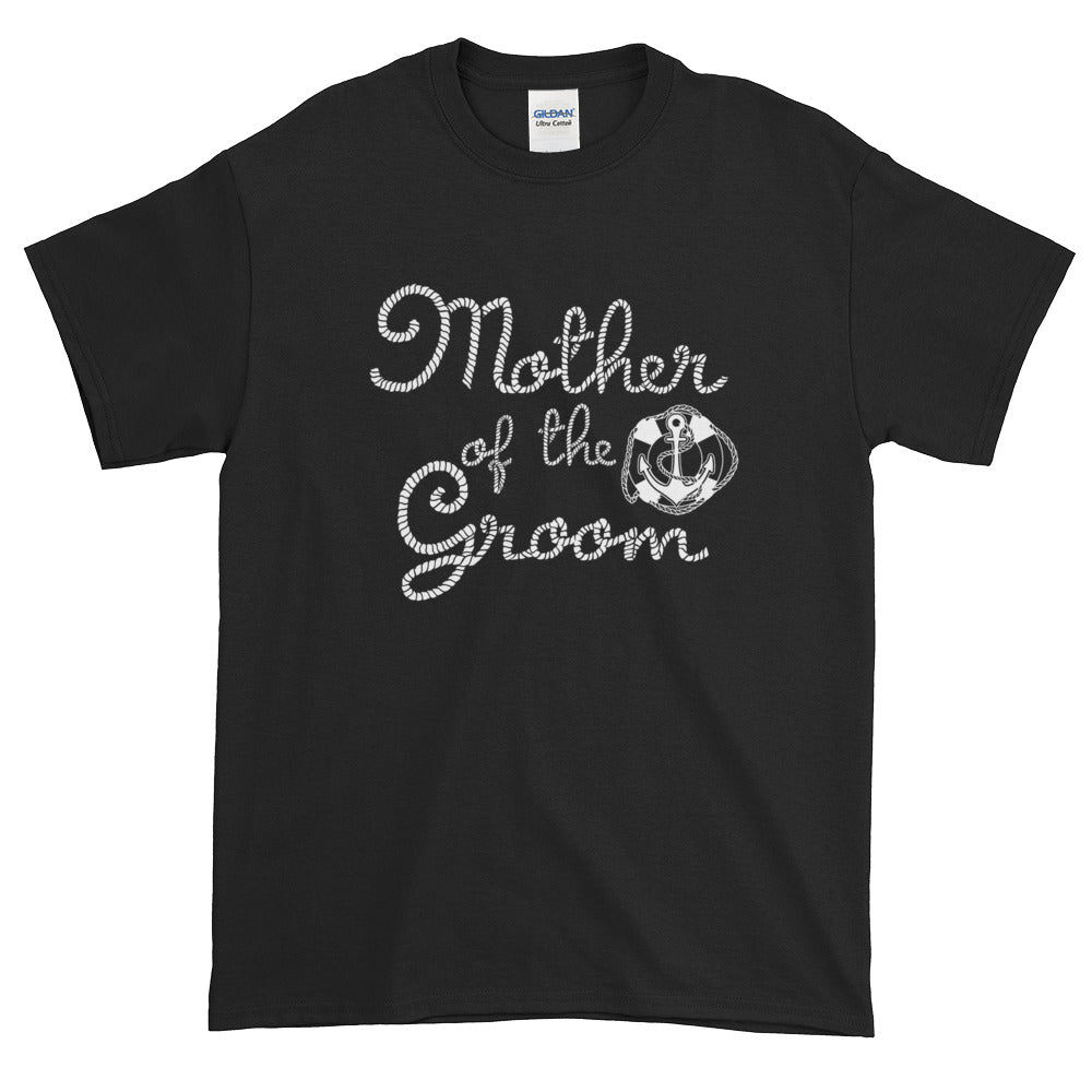 Mother Of The Groom Beach Wedding Life Raft Anchor T-Shirt S-5XL