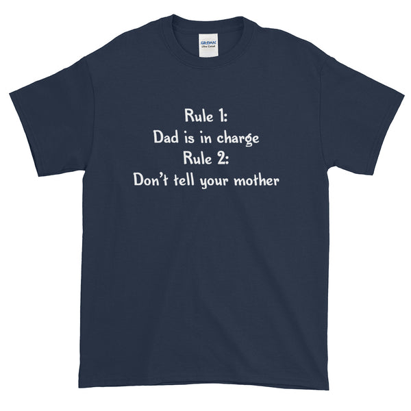 Father Gift Dadism Rules Mother S-5XL