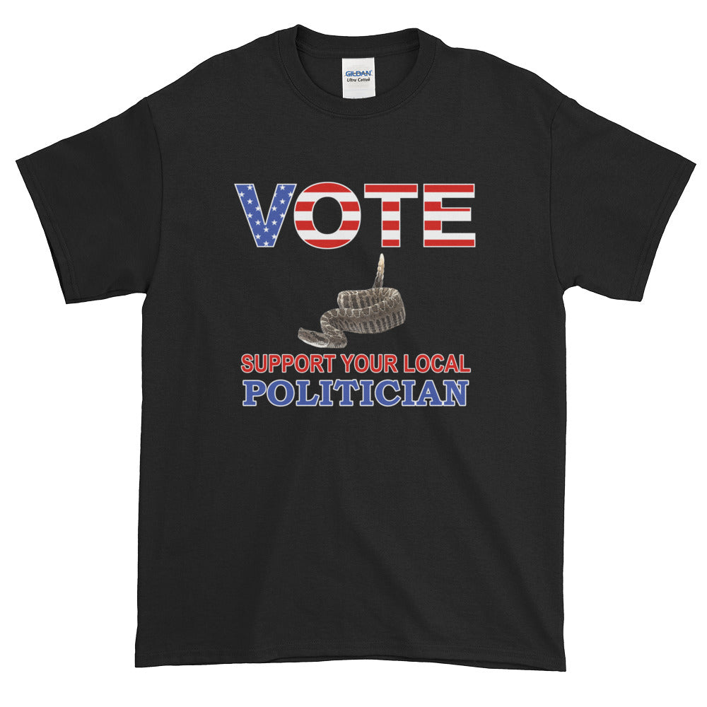 Funny Political Support Local Snake T-Shirt S-5XL