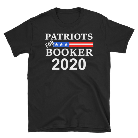 Cory Booker 2020 President Patriots Banner T-Shirt S-3XL