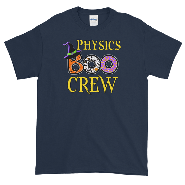 Halloween Teacher Physics Boo Crew T-Shirt S-5XL
