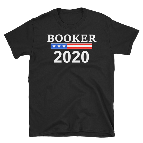 Cory Booker 2020 President Flag Banner T-Shirt S-3XL