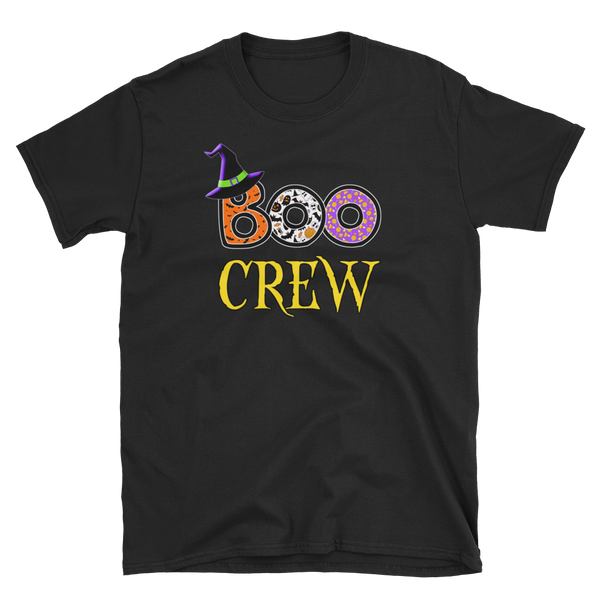 Halloween Trick Treat Boo Crew T-Shirt S-3XL