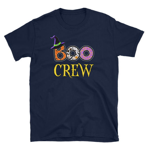 Halloween Trick Treat Boo Crew T-Shirt S-3XL