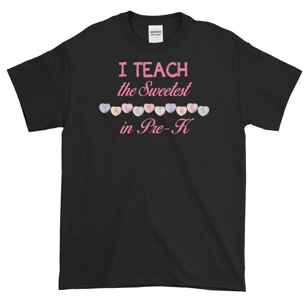 Pre-K Teacher Valentine Short-Sleeve T-Shirt